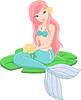 Vector clipart: Mermaid