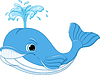 Vector clipart: whale