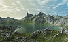 Bergsee | Stock Illustration
