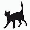 Силуэт кошки