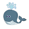 Vector clipart: Whale