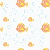 Vector clipart: Background of pink fish