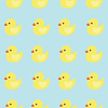 background of yellow ducklings