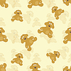 Vector clipart: Background of dogs