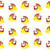 Vector clipart: ornament of cocks
