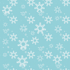Vector clipart: Ornament made of snowflakes