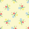 Seamless background of flowers