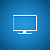 Monitor de icono | Ilustración vectorial
