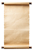 Old paper sheet, scroll isolated on isolated background | Stock Illustration
