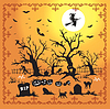 Vector clipart: Scary Halloween