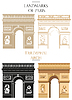 Vector clipart: Set of Triumphal arch (Landmark of Paris)