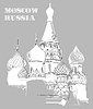 изображение с Собором Василия Блаженного в Москве