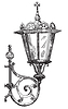 Vector clipart: hand drawing lantern