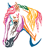 Colorful decorative portrait of Welsh Pony | Stock Vector Graphics