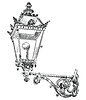 Vector clipart: street lantern-