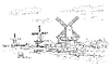 Vector clipart: hand drawing Holland 