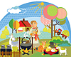 Vector clipart: farm image 