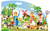 Vector clipart: farm image 