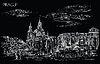 Черная рука рисунок Прага