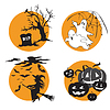 Halloween set  | Stock Vector Graphics