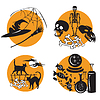 Halloween set  | Stock Vector Graphics