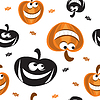 Vector clipart: Halloween seamless pattern 