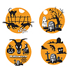 Vector clipart: halloween set