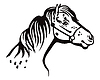 Vector clipart: pony portrait