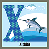 Animal alphabet X | Stock Vector Graphics