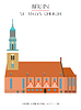 Colorful St Mary Church