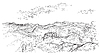 Vector clipart: China hand drawing landmark 