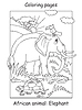 Coloring elephant