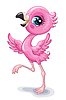ID 7271629 | Netter und fröhlicher rosa Flamingo | Stock Vektorgrafik ID 7271629 | Netter und fröhlicher rosa Flamingo | Stock Vektorgrafik | CLIPARTO