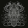 Vector clipart: coloring Drag