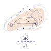 Star constellation zodiac Leo
