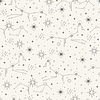 Vector clipart: Star constellations magic seamless pattern