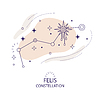 Vector clipart: Star constellation Fellis