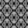 Vector clipart: seamless abstract pattern. Floral motif