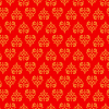 Abstract seamless pattern with decorative flowers | Stock Vector Graphics