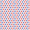 Vector clipart: Seamless pattern blue and red stars
