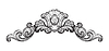 Vector clipart: Vintage ornate design element art