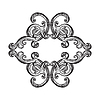 Vector clipart: Ornate vintage decorative element