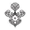 Vector clipart: Ornate vintage decorative element