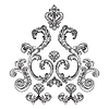 Vector clipart: Ornate vintage decorative element