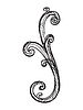 Vector clipart: Hand drawing vintage decorative element