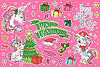 Christmas collection with winter unicorn stickers