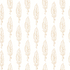 Vector clipart: Magic linear feathers seamless pattern background