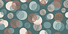 Vector clipart: Abstract spots and dots seamless pattern
