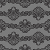 Vector clipart: Hand drawing ornate swirling baroque seamless