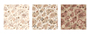 Set of seamless pattern celestial astrological